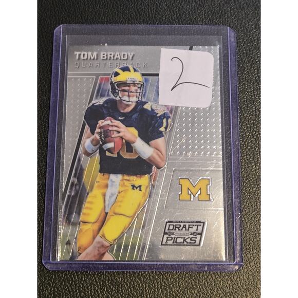 2016 Panini Prizm Collegiate Draft Picks #95 Tom Brady Prizms - Picture 1 of 2